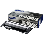 Консуматив Samsung CLT-K406S Black Toner Cartridge (up to 1 500 A4 Pages at 5% coverage)* CLP-360/CLP-365 CLX-3300/CLX-3305/ C410W C460W C460FW