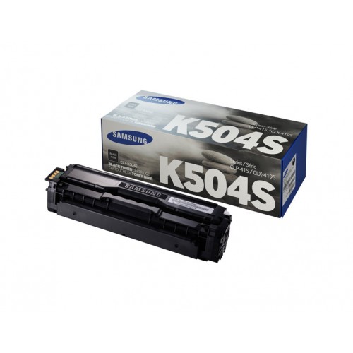 Консуматив Samsung CLT-K504S Black Toner Cartridge (up to 2 500 A4 Pages at 5% coverage)* CLP-415 CLX-4195 Консуматив Samsung CLT-K504S Black Toner Cartridge (up to 2 500 A4 Pages at 5% coverage)* CLP-415 CLX-4195