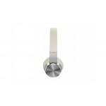 Lenovo Yoga Active Noise Cancellation Wireless Headphones, Bluetooth 5.0, USB digital audio, Beige, Silver