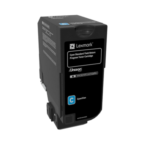 Cyan Standard Yield Toner Cartridge,7,000 pages,CS720de / CS720dte / CS725de / CS725dte / CX725de / CX725dhe / CX725dthe, Return Programme Cyan Standard Yield Toner Cartridge,7,000 pages,CS720de / CS720dte / CS725de / CS725dte / CX725de / CX725dhe / CX725dthe, Return Programme