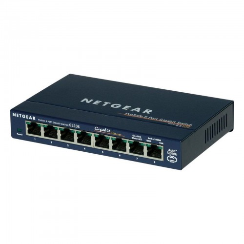 Суич Netgear GS108GE, 8 x 10/100/1000 ProSafe Gigabit switch Суич Netgear GS108GE, 8 x 10/100/1000 ProSafe Gigabit switch