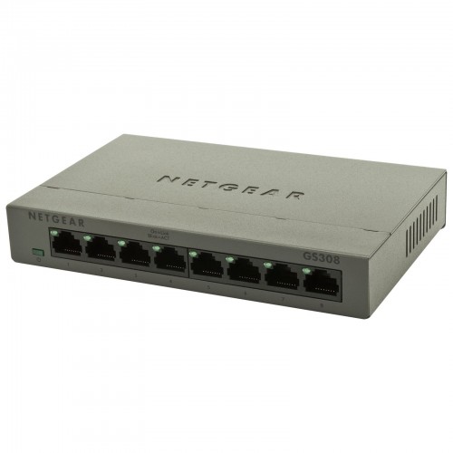 Суич Netgear GS308, 8 x 10/100/1000 Gigabit Switch (metal case)