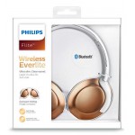 Philips Безжични Bluetooth® слушалки 32 мм мембрани/затворен гръб, С наушници върху цялото ухо, Меки наушници, Плоско сгъване, цвят бял Philips Безжични Bluetooth® слушалки 32 мм мембрани/затворен гръб, С наушници върху цялото ухо, Меки наушници, Плоско сгъване, цвят бял