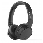 Philips Bluetooth слушалки, BASS+ 32 мм мембрани/затворен гръб, С меки наушници, Изцяло сгъващи се цвят: черен