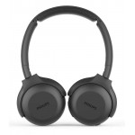 Philips Bluetooth слушалки, UpBeat 32 мм мембрани/затворен гръб, С наушници, Лека лента за глава, цвят черен Philips Bluetooth слушалки, UpBeat 32 мм мембрани/затворен гръб, С наушници, Лека лента за глава, цвят черен