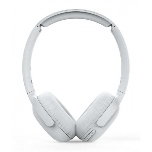 Philips Bluetooth слушалки, UpBeat 32 мм мембрани/затворен гръб, С наушници, Лека лента за глава, цвят бял