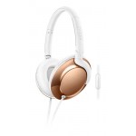Philips Слушалки с микрофон 32 мм мембрани/затворен гръб, с наушници, меки възглавнички за уши, плоско сгъване, цвят бял Philips Слушалки с микрофон 32 мм мембрани/затворен гръб, с наушници, меки възглавнички за уши, плоско сгъване, цвят бял