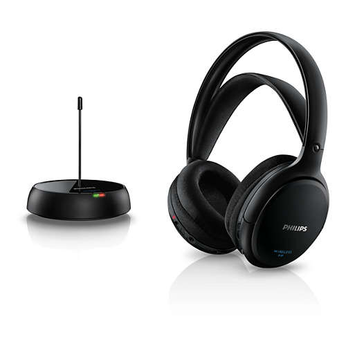 Philips безжични HiFi слушалки  с акумулаторна батерия