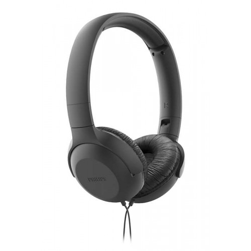 Philips слушалки с микрофон и лента за глава, 32 мм мембрани/затворен гръб, цвят черен Philips слушалки с микрофон и лента за глава, 32 мм мембрани/затворен гръб, цвят черен