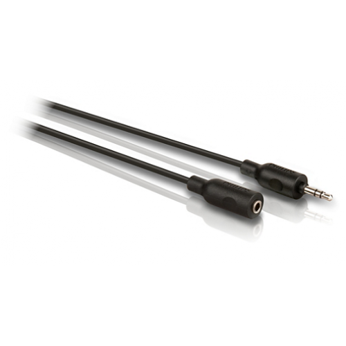 Philips 1,5 m Headphone Extension Cable (3,5 mm M - 3,5mm F) Philips 1,5 m Headphone Extension Cable (3,5 mm M - 3,5mm F)