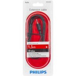 Philips 1,5 m Headphone Extension Cable (3,5 mm M - 3,5mm F) Philips 1,5 m Headphone Extension Cable (3,5 mm M - 3,5mm F)