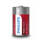Philips Power Alkaline батерия LR20 D, 2-blister Philips Power Alkaline батерия LR20 D, 2-blister