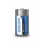 Philips Ultra Alkaline батерия LR14 C, 2-blister