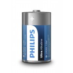 Philips Ultra Alkaline батерия LR20 D, 2-blister Philips Ultra Alkaline батерия LR20 D, 2-blister