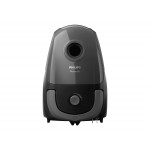 Прахосмукачка с торбичка Philips PowerGo, Филтър против алергии, 3 л, цвят - сиво Прахосмукачка с торбичка Philips PowerGo, Филтър против алергии, 3 л, цвят - сиво