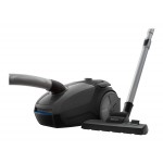 Прахосмукачка с торбичка Philips PowerGo, Филтър против алергии, 3 л, цвят - сиво Прахосмукачка с торбичка Philips PowerGo, Филтър против алергии, 3 л, цвят - сиво