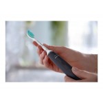 Четка за зъби PHILIPS Series 3100 сензор за натиск компактен дизайн калъф за съхранение цвят черен Четка за зъби PHILIPS Series 3100 сензор за натиск компактен дизайн калъф за съхранение цвят черен