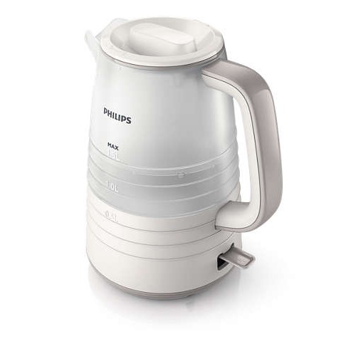 Philips Електрическа кана Daily Collection 1.5 liter 2200 W White/Gray Philips Електрическа кана Daily Collection 1.5 liter 2200 W White/Gray