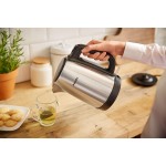 Philips Електрическа кана Daily Collection, Капак с пружина, Микромрежест филтър, Светлинен индикатор, 1,7л, 2200W, метал Philips Електрическа кана Daily Collection, Капак с пружина, Микромрежест филтър, Светлинен индикатор, 1,7л, 2200W, метал