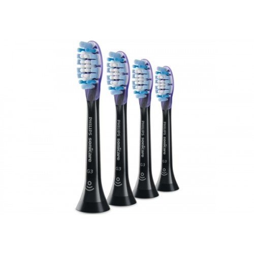 Philips Комплект резервни глави Sonicare G3 Premium Gum Care 4 бр. в опаковка, Сдвояване в режим BrushSync Philips Комплект резервни глави Sonicare G3 Premium Gum Care 4 бр. в опаковка, Сдвояване в режим BrushSync
