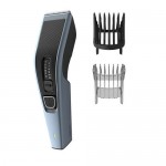 Philips Машинка за подстригване Series 3000, Ножчета от неръждаема стомана, 13 настройки за дължина, 75 мин. безжична работа/8 ч. зареждане, Вкл. гребен за брада