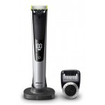Philips OneBlade Pro Уред за Подстригване, оформяне, бръснене, За всякаква дължина на косъма, Гребен оформяне, 12 настройки, С презареждане, за сухо и мокро, калъф за пътуване