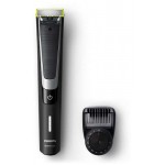 Philips OneBlade Pro Уред за подстригване, оформяне, бръснене, За всякаква дължина на косъма, Гребен оформяне, 12 настройки, С презареждане, за сухо и мокро