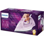 Philips Парна ютия 2400 W, Парен удар 190 г, 40 г/мин непрекъсната пара, Керамична гладеща повърхност Philips Парна ютия 2400 W, Парен удар 190 г, 40 г/мин непрекъсната пара, Керамична гладеща повърхност