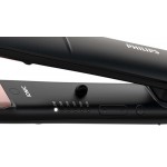 Philips Преса за изправяне Essential, ThermoProtect, Йонна грижа за блестяща коса, Керамични пластини с кератин, 6 LED настройки на температурата