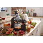 Philips Смилаща сокоизстисквачка Viva Collection XL улей, 70 мм, Бързо почистване за 90 сек, Книжка с рецепти, Лесно сглобяване