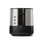 Philips Тостер Viva Collection, Регулируемо препичане, Авт.изключване, Размразяване, Стоп бутон, изцяло метален Philips Тостер Viva Collection, Регулируемо препичане, Авт.изключване, Размразяване, Стоп бутон, изцяло метален