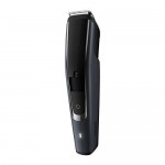 Philips Тример за подстригване на брада series 5000, 0, 2 mm прецизни настройки, Самонаточващи се метални ножчета, До 90 мин употреба/1 час зареждане, Система Lift & Trim PRO