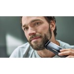Philips Тример за подстригване на брада series 5000 0,2 mm прецизни настройки, Самонаточващи се метални ножчета, 60 мин. безжична работа/1 ч. зареждане, + Тример за нос NT1150 Philips Тример за подстригване на брада series 5000 0,2 mm прецизни настройки, Самонаточващи се метални ножчета, 60 мин. безжична работа/1 ч. зареждане, + Тример за нос NT1150