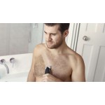 Philips Водоустойчив тример за тяло Series 5000, гребена с щракване, 3, 5, 7 мм, 60 мин. безжична работа/1 ч. зареждане, Приставка за гръб, Philips Водоустойчив тример за тяло Series 5000, гребена с щракване, 3, 5, 7 мм, 60 мин. безжична работа/1 ч. зареждане, Приставка за гръб,