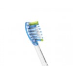 Philips комплект резервни глави Sonicare, Стандартен размер, Поставяне с щракване, Сдвояване в режим BrushSync 4бр, цвят бял Philips комплект резервни глави Sonicare, Стандартен размер, Поставяне с щракване, Сдвояване в режим BrushSync 4бр, цвят бял