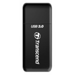 Четец за флаш карта Transcend USB 3.0 SD/microSD Single-Lun Card Reader, Black Четец за флаш карта Transcend USB 3.0 SD/microSD Single-Lun Card Reader, Black
