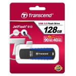 Флаш памет Transcend 128GB JetFlash 810 USB 3.0, read-write: up to 90MBs, 40MBs, Blue Флаш памет Transcend 128GB JetFlash 810 USB 3.0, read-write: up to 90MBs, 40MBs, Blue