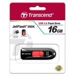 Флаш памет Transcend 16GB JetFlash 590 USB 2.0, Black Флаш памет Transcend 16GB JetFlash 590 USB 2.0, Black