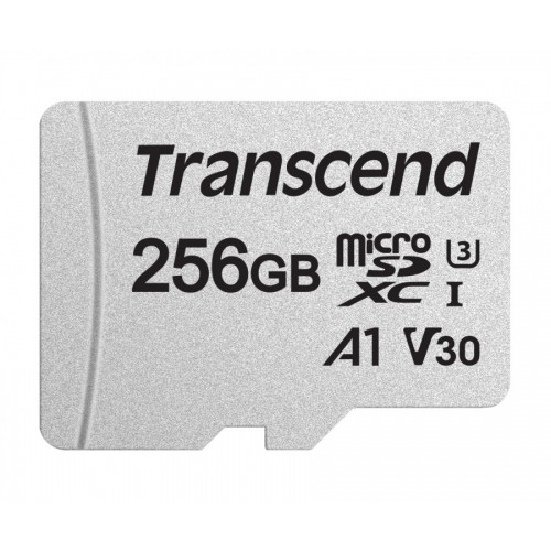 Памет Transcend 256GB UHS-I U3 V30 A1 microSDXC I, Class10 with Adapter, read: up to 95MBs, 45MB/s Памет Transcend 256GB UHS-I U3 V30 A1 microSDXC I, Class10 with Adapter, read: up to 95MBs, 45MB/s