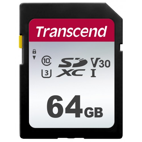 Памет Transcend 64GB SDHC I, UHS-I U1, read-write: up to 95MBs, 45MBs