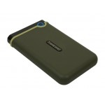 Твърд диск Transcend 1TB StoreJet 25M3G USB 3.1, 2.5" Rubber Case, Anti-Shock, Military Green (Slim) Твърд диск Transcend 1TB StoreJet 25M3G USB 3.1, 2.5" Rubber Case, Anti-Shock, Military Green (Slim)