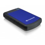 Твърд диск Transcend 4TB StoreJet 25H3 USB 3.0 2.5" Rubber Case, Anti-Shock, Blue