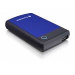 Твърд диск Transcend 4TB StoreJet 25H3 USB 3.0 2.5" Rubber Case, Anti-Shock, Blue Твърд диск Transcend 4TB StoreJet 25H3 USB 3.0 2.5" Rubber Case, Anti-Shock, Blue