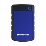 Твърд диск Transcend 4TB StoreJet 25H3 USB 3.0 2.5" Rubber Case, Anti-Shock, Blue Твърд диск Transcend 4TB StoreJet 25H3 USB 3.0 2.5" Rubber Case, Anti-Shock, Blue
