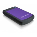 Твърд диск Transcend 4TB StoreJet 25H3 USB 3.0 2.5" Rubber Case, Anti-Shock, Purple