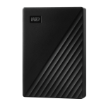 Външен хард HDD 4TB USB 3.2 (Gen 1) MyPassport Black, WDBPKJ0040BBK-WESN